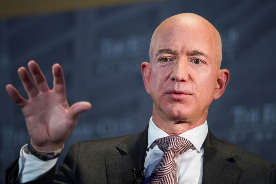 Jeff Bezos accused  American Media Inc. (AMI) of blackmail and extortion and 'SNL' won't let him live it down.