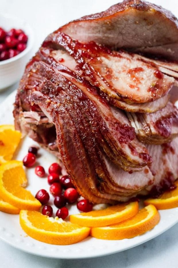 <p><a href="https://cookingformysoul.com/cranberry-orange-glazed-ham-2/" rel="nofollow noopener" target="_blank" data-ylk="slk:Cooking For My Soul;elm:context_link;itc:0;sec:content-canvas" class="link ">Cooking For My Soul</a></p>