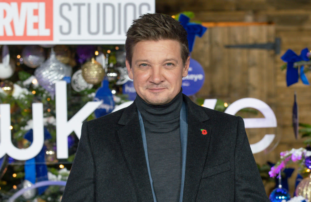 Jeremy Renner attending the UK Fan Screening of Disney Plus series Hawkeye in London credit:Bang Showbiz