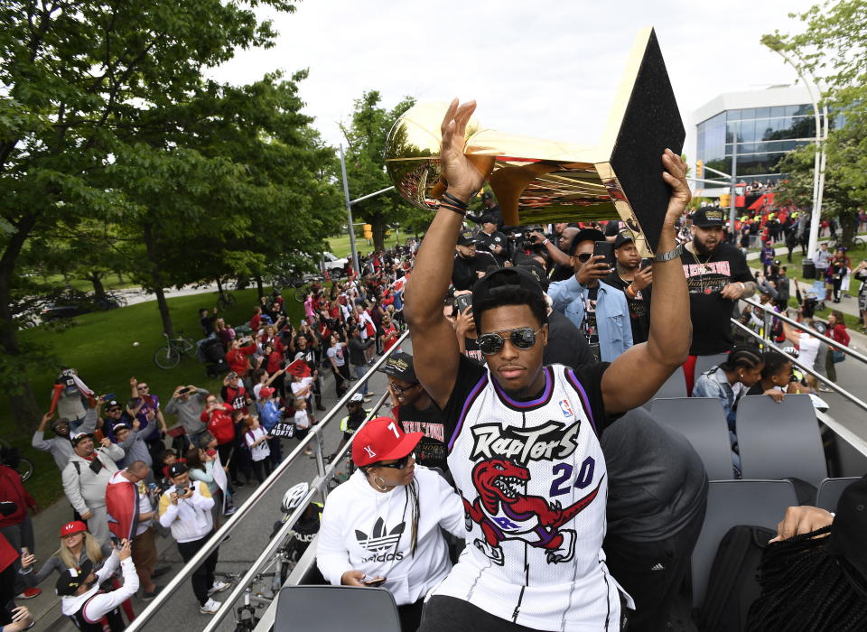 Toronto celebrates Raptors victory