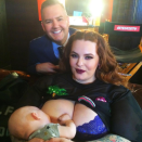 <p>The plus-size model took to social media to promote breastfeeding and body positivity in one go. <i>[Photo: Instagram/Tess Holliday]</i> </p>