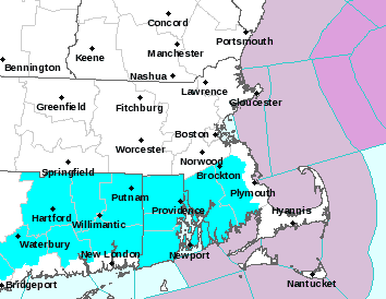 The National Weather Service has issues a freeze watch for the areas in blue for April 24, 2024.