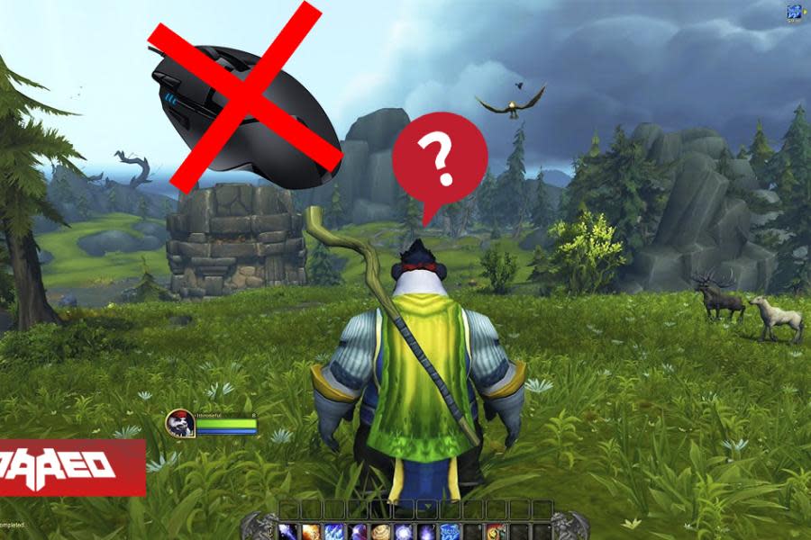 “No es tan complicado”: Jugador lleva 17 años y 40.000 horas jugando World of Warcraft sin mouse