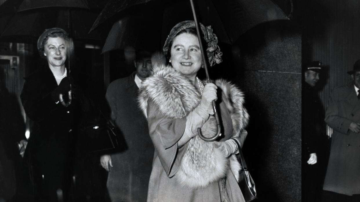 queen mother visiting new york