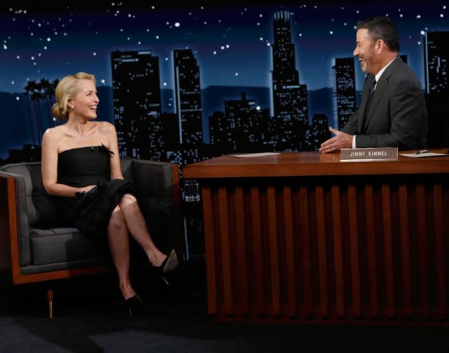 gillian-anderson-jimmy-kimmel