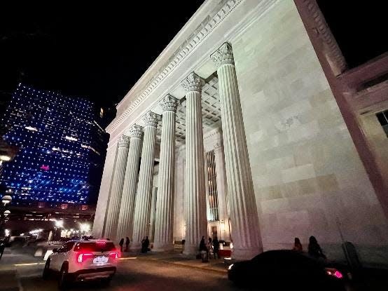 Philadelphia’s train station exterior, William H. Gray III 30th Street Station