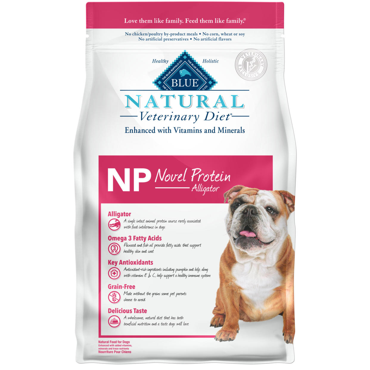 Blue Buffalo Natural Veterinary Diet NP Novel Protein Alligator (Chewy / Chewy)