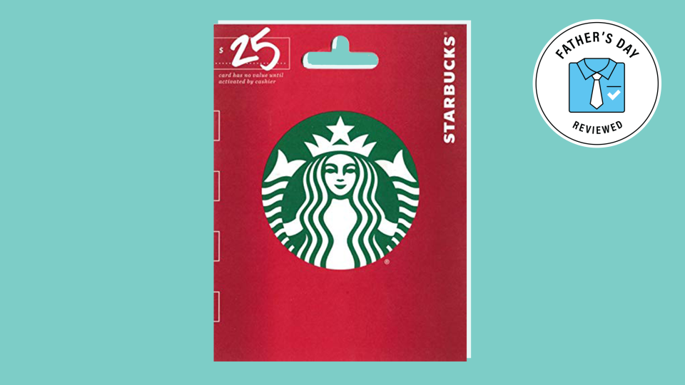 15 great last-minute gift cards for Father's Day: Starbucks