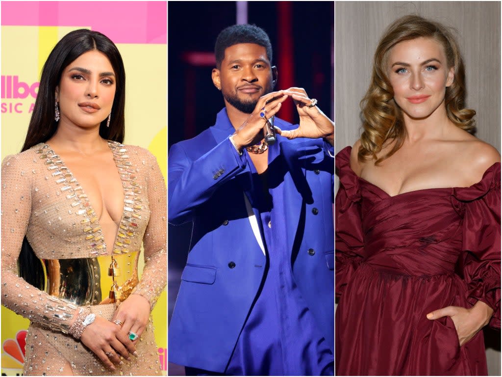 Priyanka Chopra, Usher and Julianne Hough were criticised for hosting competition show for activists (Getty Images)