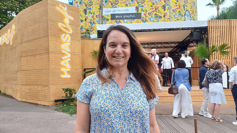 Havas' Joanna Lawrence spoke to Euronews Business at Cannes Lions Festival of Creativity 2024