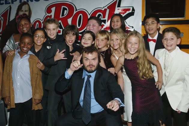Jack Black and fellow cast members attend the premiere of 