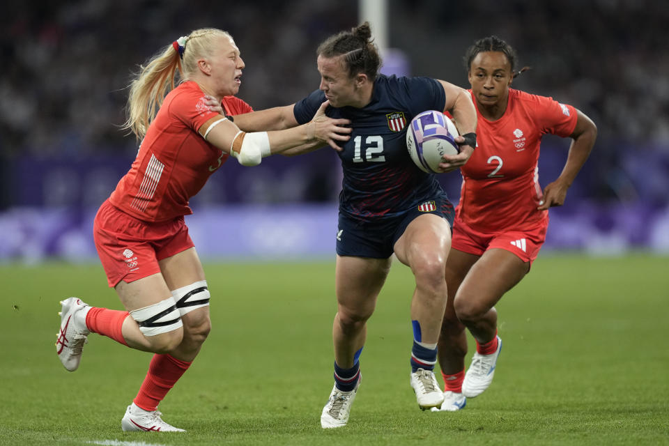 US women beat Britain in Olympic rugby 7s to set up semifinal against