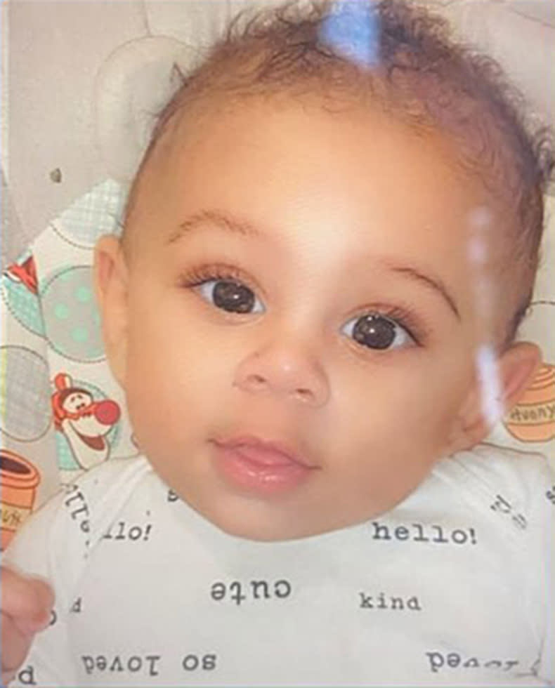 Six-month-old Grayson Fleming. (Fulton County Sheriff's Office)