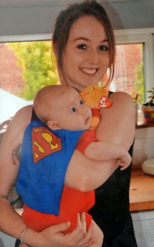 Young mother says son ‘spotted cancer’ while being breastfed