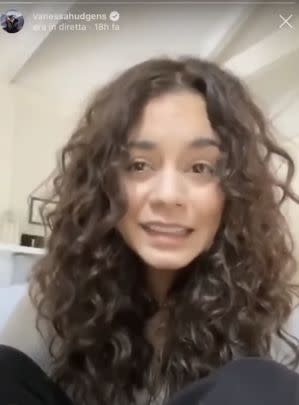During the early onset of the COVID-19 pandemic, Vanessa Hudgens went on Instagram Live and said, 
