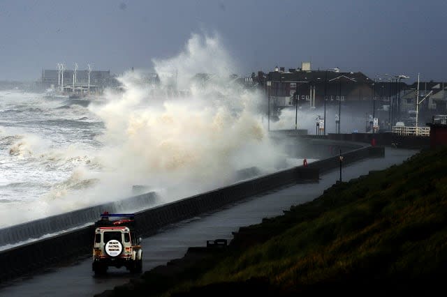 Two storms to hit Britain with 'hurricane strength' winds