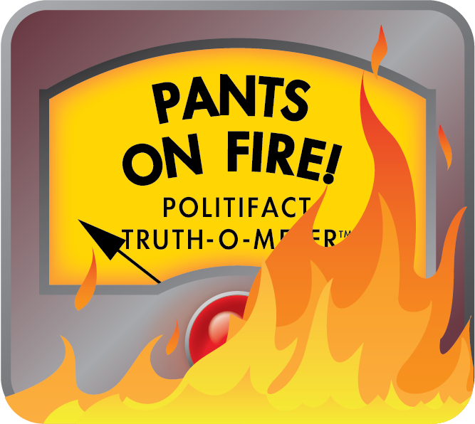 Pants on fire!