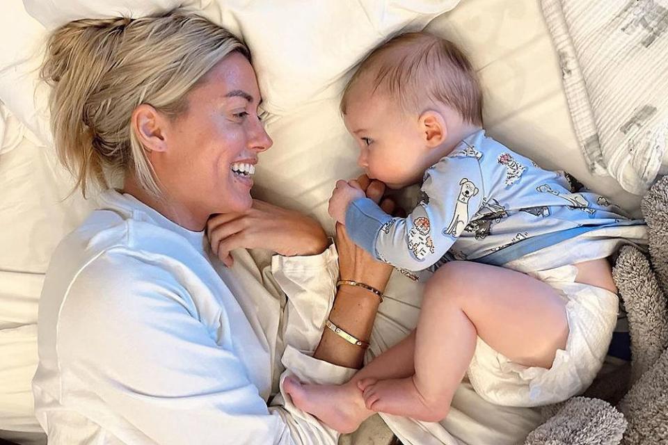 <p>Heather Rae El Moussa/Instagram</p> Heather Rae El Moussa and son Tristan