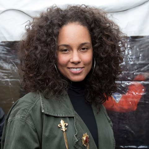 alicia keys hairstyle - Credit: Getty Images