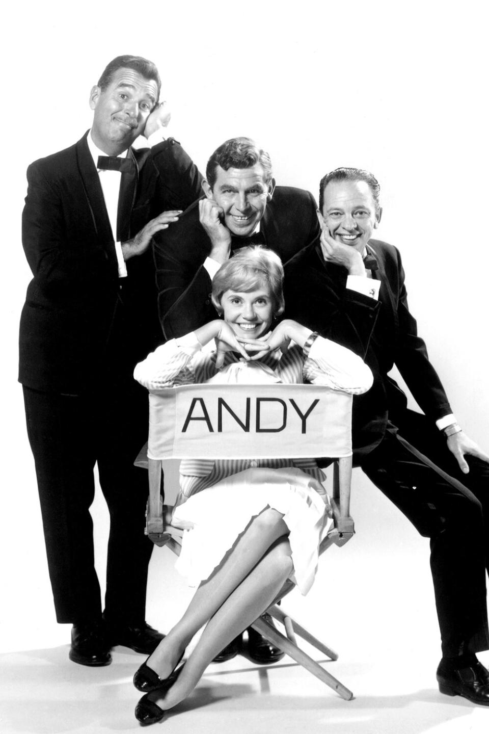 ANDY GRIFFITH'S UPTOWN-DOWNTOWN SHOW, Tennessee Ernie Ford, Andy Griffith, Maggie Peterson, Don Knotts, 1967