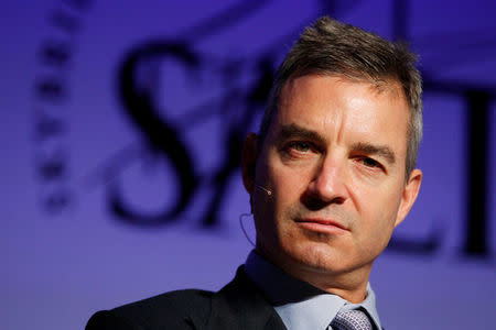 FILE PHOTO: Daniel S. Loeb, founder of Third Point LLC, participates in a panel discussion during the Skybridge Alternatives (SALT) Conference in Las Vegas, Nevada May 9, 2012. REUTERS/Steve Marcus/File Photo