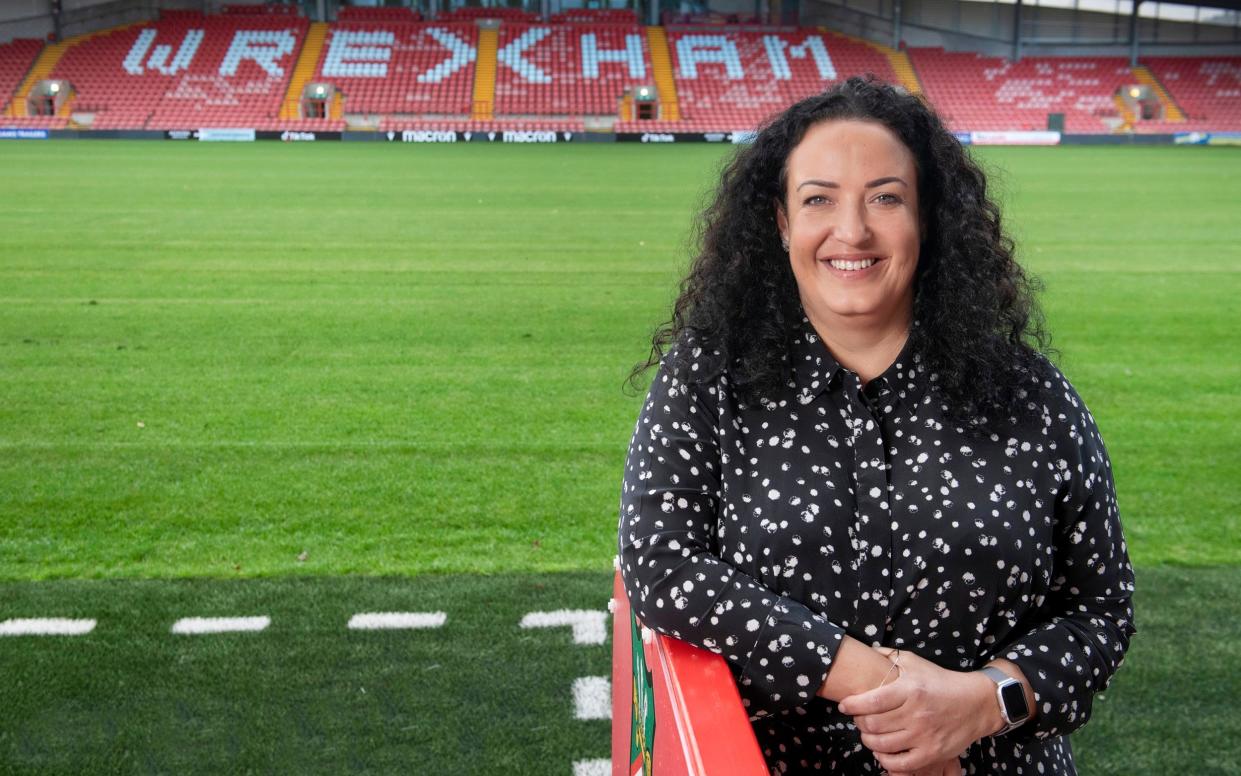 Meet Fleur Robinson: the trailblazing CEO picked by Hollywood owners to take Wrexham into the big time - TELEGRAPH