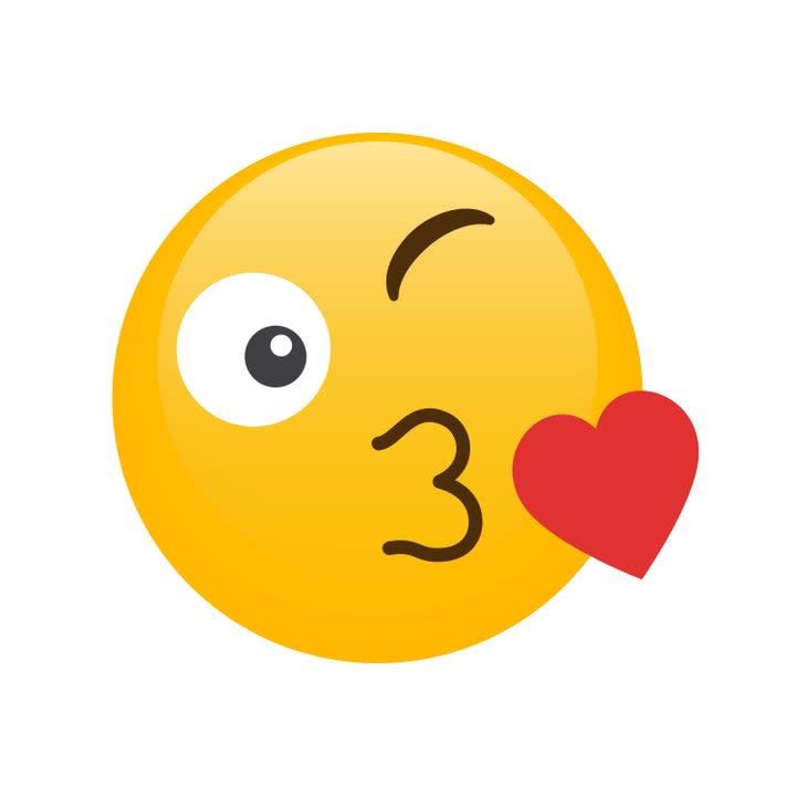 kissing emoji