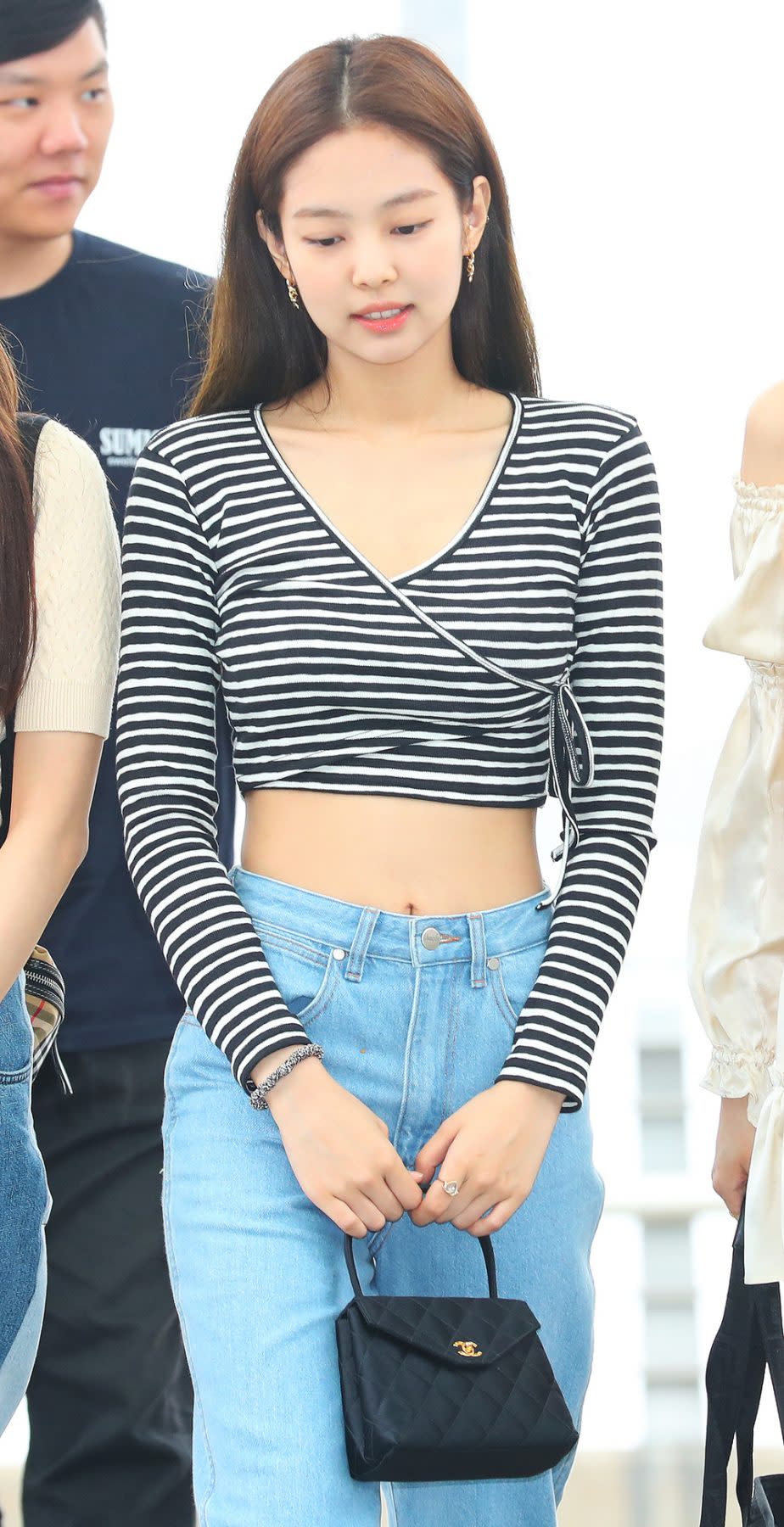 INCHEON, SOUTH KOREA - JUNE 06: Jennie of BLACKPINK is seen upon departure at Incheon International Airport on June 06, 2019 in Incheon, South Korea. (Photo by JTBC PLUS/Imazins via Getty Images)