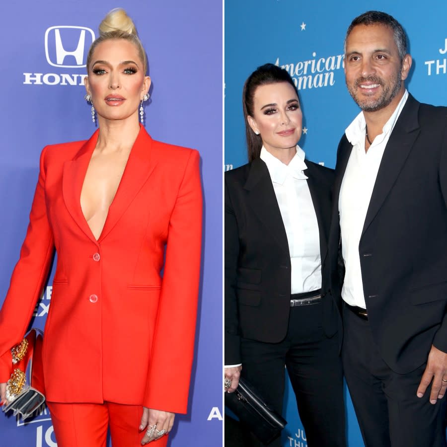 Erika Jayne Says Kyle Richards and Mauricio Umansky Aren't Splitting Up, Teases RHOBH Will Address Drama