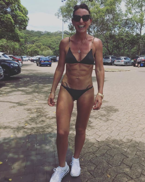 Davina's bikini snap last month went viral over 40,000 likes. Photo: Instagram