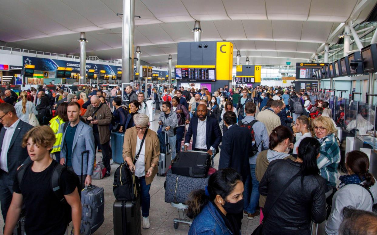 Departure flight board with cancelation at the Airport - Alamy