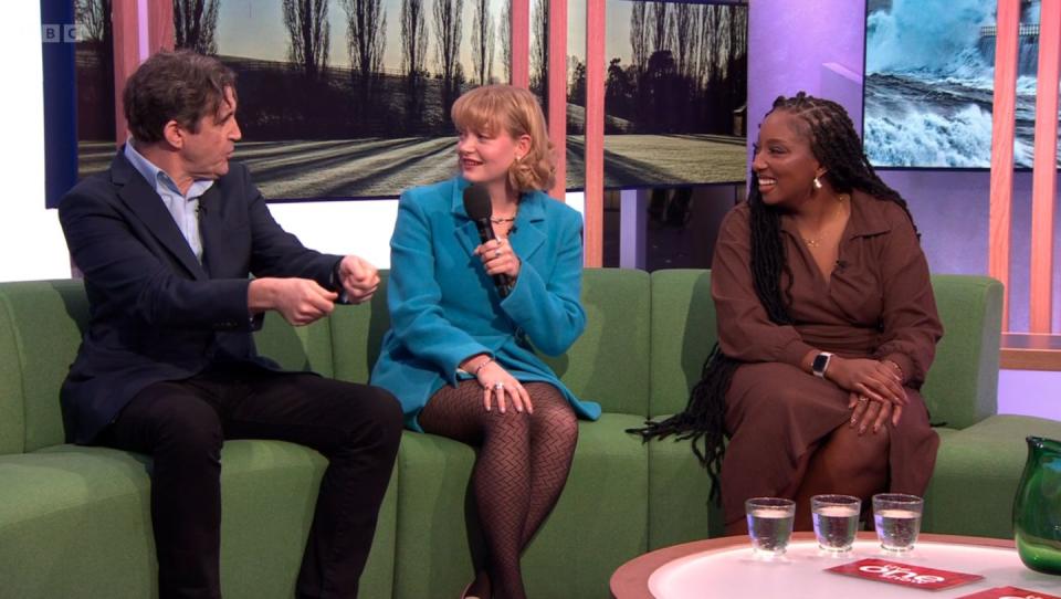 stephen mcgann, renee bailey, natalie quarry, the one show