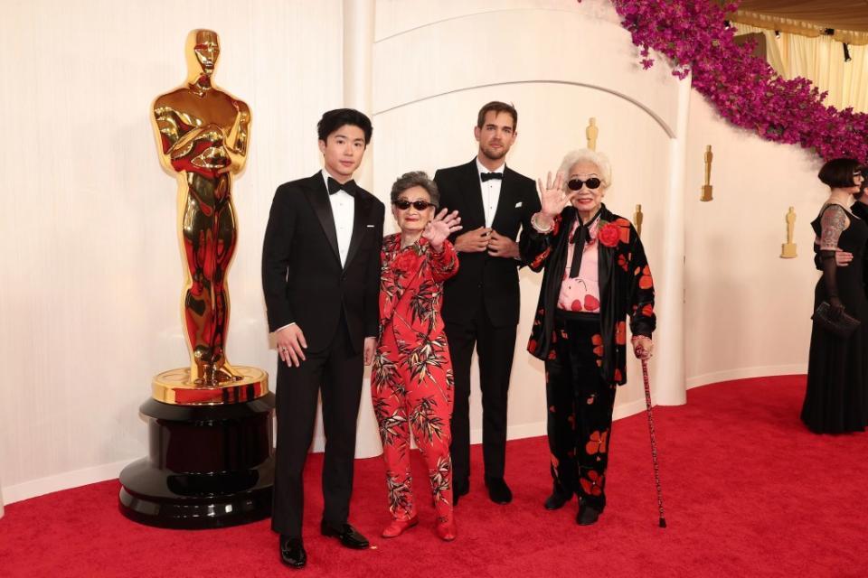 Sean Wang, Chang Li Hua, Sam Davis and Yi Yan Fuei 96th Annual Academy Awards, Arrivals, Los Angeles, California, USA - 10 Mar 2024