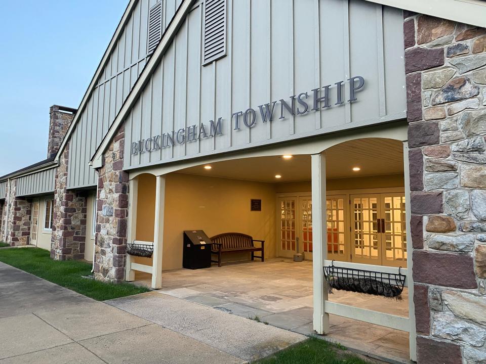 Buckingham Township building on Hughesian Drive.