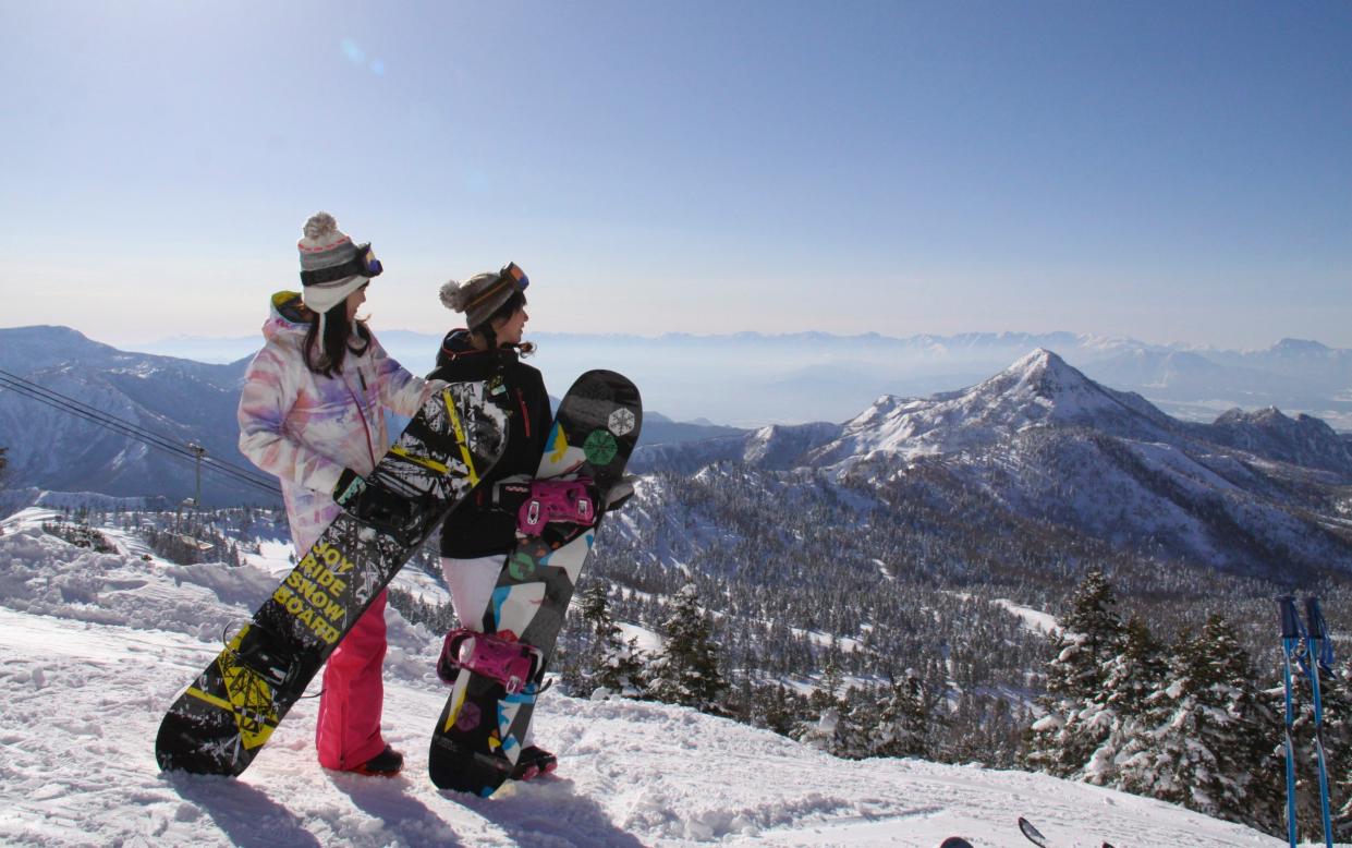 Shiga Kogen ski resort Japan