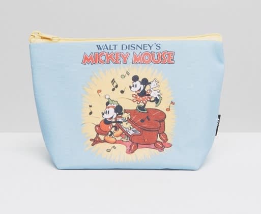 Mickey Mouse Retro Print Make-Up Bag