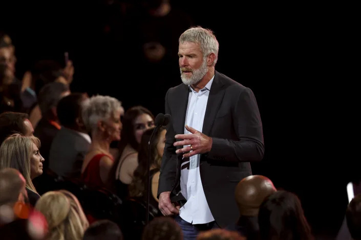 Former NFL great Brett Favre is under scrutiny for his alleged connection to a multi-million dollar welfare scandal in his home state of Mississippi. (Photo by Michael Owens/Getty Images)