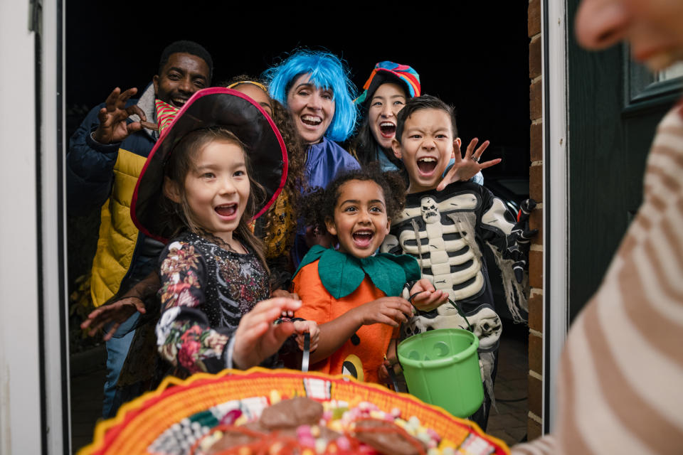 kids trick or treating