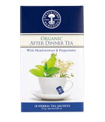 <p>This cleansing tea combines soothing meadowsweet with a blend of peppermint, chamomile, fennel and liquorice to ease digestive discomfort. Caffeine-free and natural, this tea is perfect after a meal or any time of the day. <a rel="nofollow noopener" href=" http://tidd.ly/491174f8" target="_blank" data-ylk="slk:Buy here" class="link ">Buy here</a> </p>