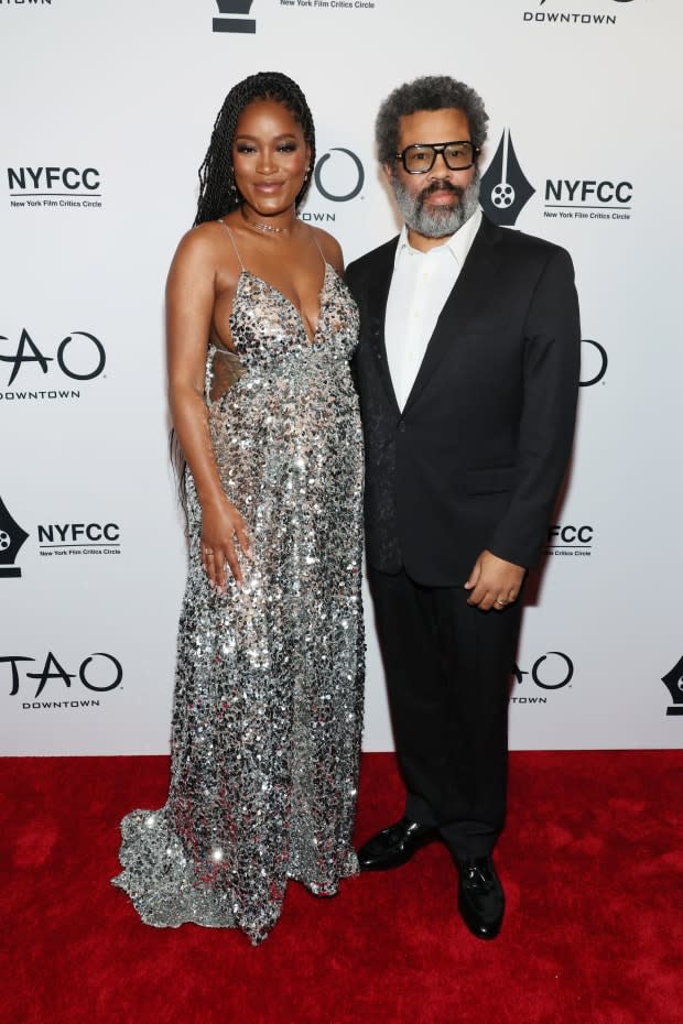 Keke Palmer and Jordan Peele at the 2023 New York Film Critics Circle Awards.<p>Photo: Dia Dipasupil/Getty Images</p>