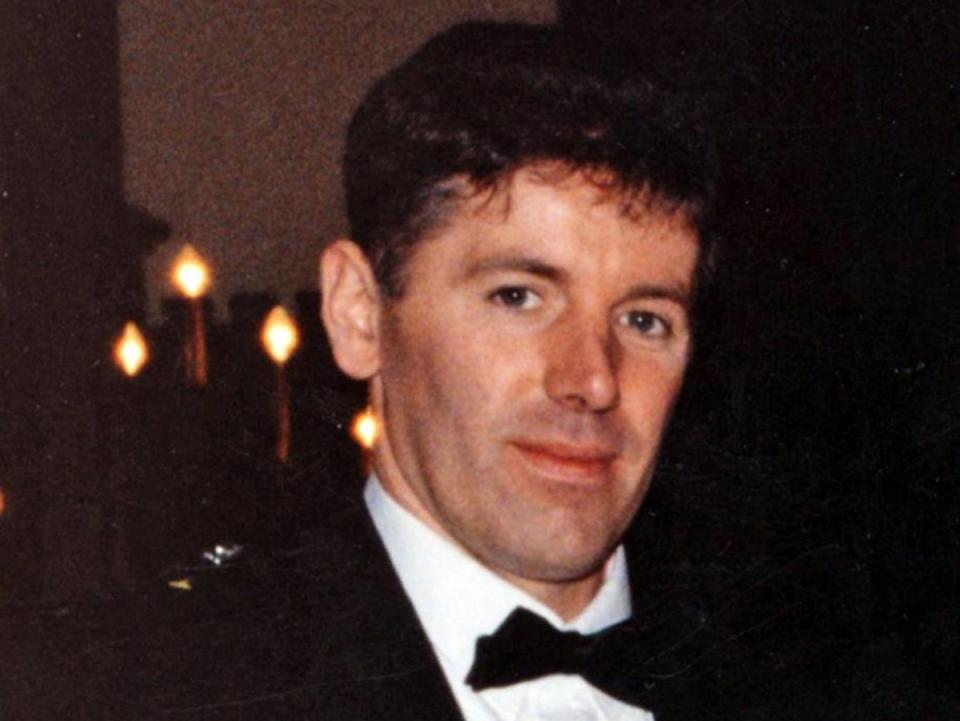 The brother of murdered car salesman Alexander Blue, 41, has called for police to reopen their probe on the 20th anniversary of his death (Family Handout/PA)