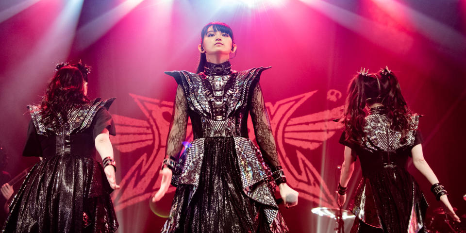 Babymetal perform at Terminal 5 in NYC