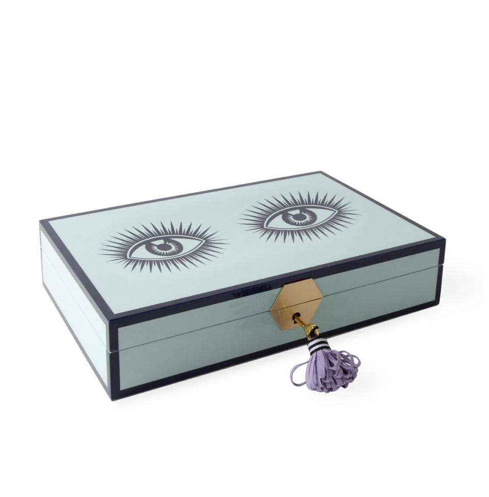 <p><a href="https://go.redirectingat.com?id=74968X1596630&url=https%3A%2F%2Fjonathanadler.com%2Fproducts%2Fle-wink-lacquer-jewelry-box-ice-blue-lavender-30899%3Fvariant_id%3D33081876054050&sref=https%3A%2F%2Fwww.esquire.com%2Flifestyle%2Fg37340968%2Fbest-gifts-for-sister-ideas%2F" rel="nofollow noopener" target="_blank" data-ylk="slk:Shop Now;elm:context_link;itc:0;sec:content-canvas" class="link ">Shop Now</a></p><p>Le Wink Lacquer Jewelry Box</p><p>Jonathan Adler</p><p>$325.00</p>