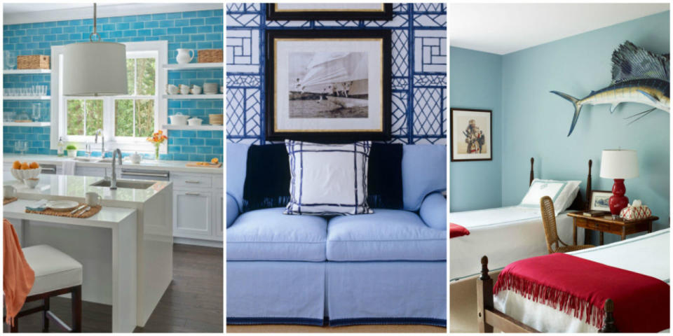 <p>The pairing is as timeless as can be, yet somehow blue and white still feels so fresh. Maybe that's why it's a go-to look for Meg Braff, designer and author of the new book <em><a rel="nofollow noopener" href="https://www.amazon.com/Decorated-Home-Living-Style-Joy/dp/0847858723/ref=sr_1_1?s=books&ie=UTF8&qid=1486586552&sr=1-1&keywords=the+decorated+home" target="_blank" data-ylk="slk:The Decorated Home;elm:context_link;itc:0;sec:content-canvas" class="link ">The Decorated Home</a>. </em>This is how she makes it work...and work...and work. </p>