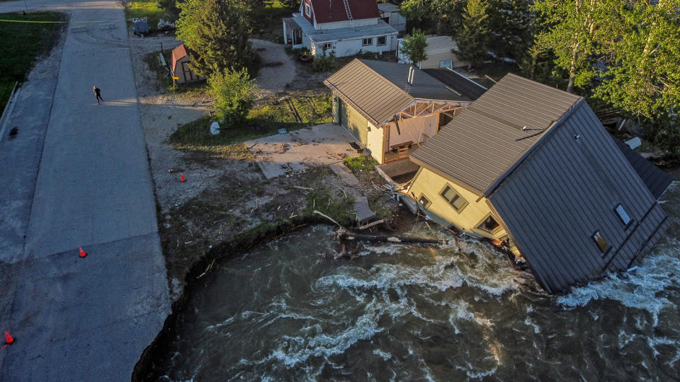 Severe Flooding Causes Damage in Yellowstone National Park: Photos