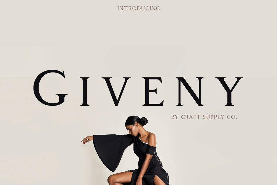 Best free fonts: giveny