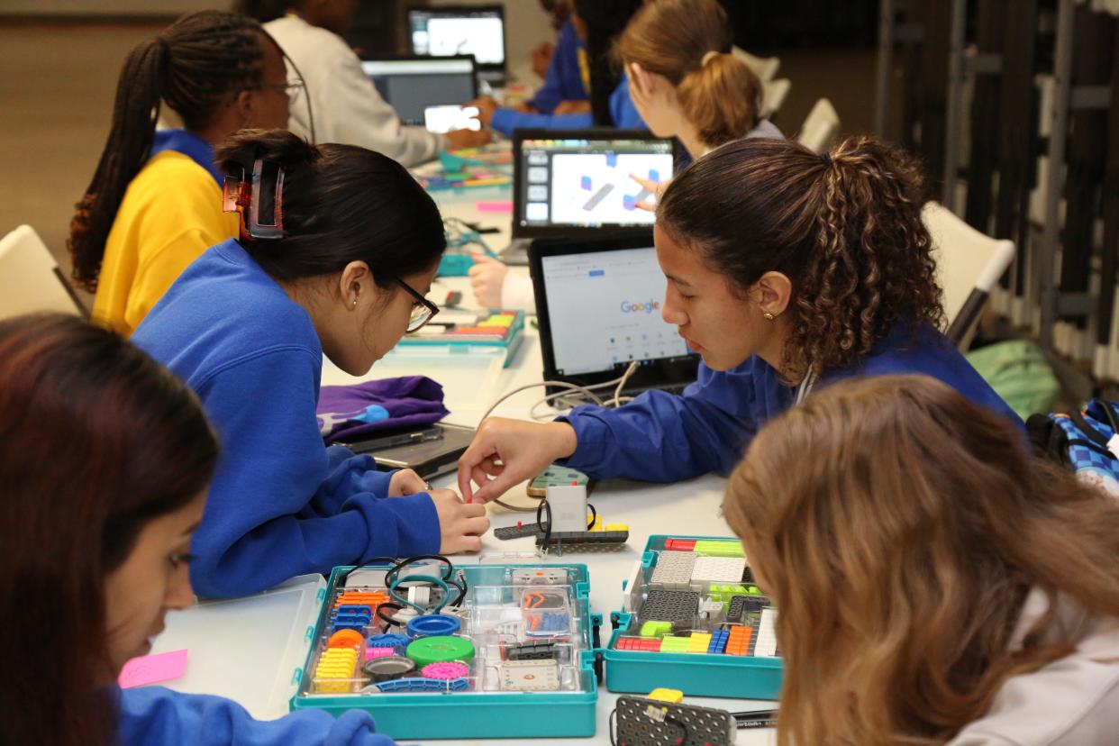 BASF recently sponsored Girl Powered - a hands-on workshop that introduced 71 ninth-grade females students from Ascension Parish's four high schools to careers in science, technology, engineering and math (STEM).