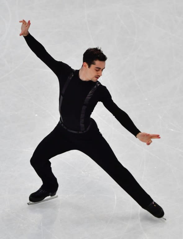 Spain's Javier Fernandez, currently ranked first, competes in the men's short program at the ISU World Figure Skating Championships in Helsinki, Finland on March 30, 2017