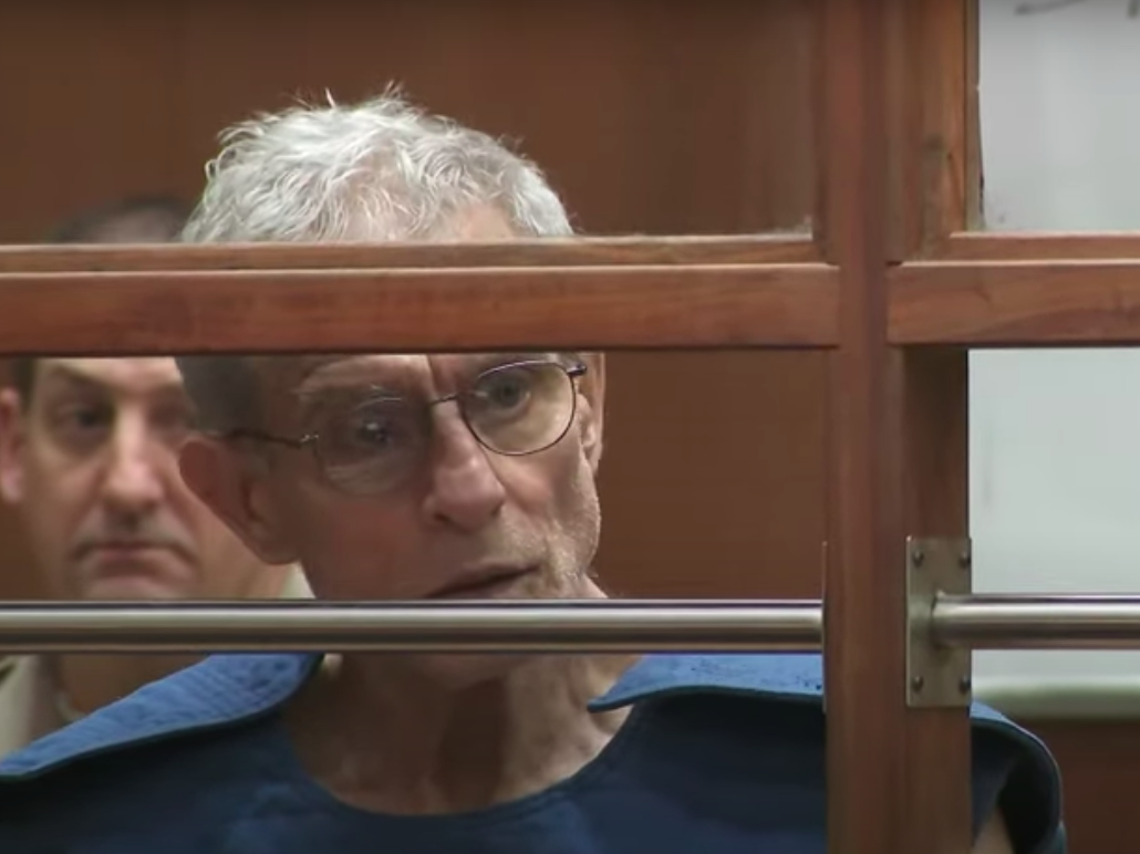 Ed Buck in court, 2019: LA Times