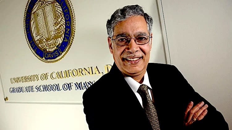 UC-Davis Graduate School of Management Dean Rao Unnava